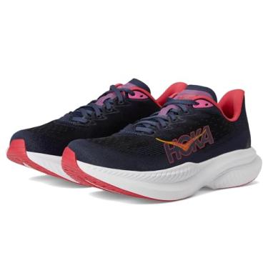 Imagem de HOKA Tênis feminino Mach 6, Varsity Navy/Nautical Dusk, 38