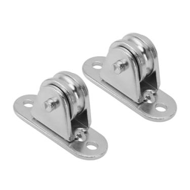 Imagem de RiToEasysports Polia de Aço Inoxidável, Bloco Pequeno de Polia Com Capacidade de 176lbs, Roda Silenciosa para Corda, Faça você Mesmo, Portão Deslizante, Instalação de Luz de Teto (#11)
