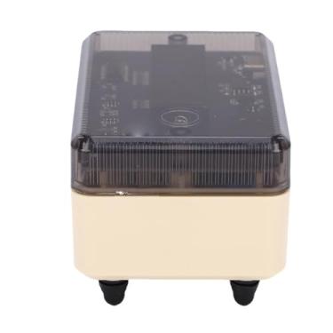 Imagem de SUNGOOYUE Bomba de Ar para Aquário, Baixo Ruído 40dB Com Pedal de Borracha e Tela LCD Bomba Aeradora Portátil para Tanque de Peixes para Caixa de Equipamento de Pesca e Suprimento de (Café)