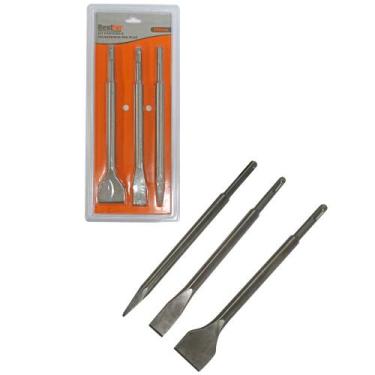 Imagem de Kit ponteira e talhadeira 250 mm SDS PLUS - BFH2017 - Bestfer