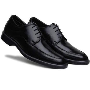 Imagem de Sapato Casual Oxford Sport Fino Confortavel Masculino Preto-Masculino