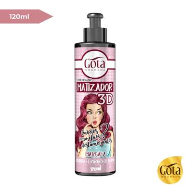 Imagem de Matizador Condicionador 3d Marsala Gota Dourada 120 Ml