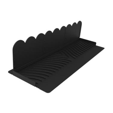 Imagem de Bothyi Protetor de borda de pia de cozinha à prova d'água, defletor de água, silicone para, banheiro, cozinha, acessório para casa, Preto