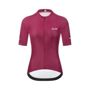 Imagem de Camisa De Ciclismo Feminina De Manga Curta Raudax Racing Top Roupas De