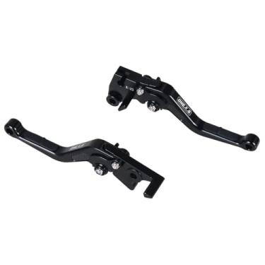 Imagem de ONE.K.S Manete de freio de motocicleta de fibra de carbono para Kawasaki NJNJA125/Z125/Z250SL, NINJA250SL, NJNJA 300R/Z300 (w e sem ABS), Ninja 400/Z400/KRT, NINJA500, Eliminator 500/SE Alavanca de