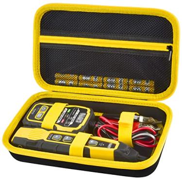 Imagem de casmilee Estojo Para Klein Tools Vdv500-705/Vdv500-820/Vdv500-063 Kit De Sonda E Gerador Tom Rastreador Fios, Testador Continuidade, Bolsa Armazenamento Universal Ethernet, Telefone, Alto-Falante, C