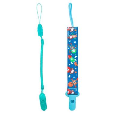 Imagem de Kit Prendedor Mola E Prendedor Estampado Pietra Baby Menimo Menina Inf