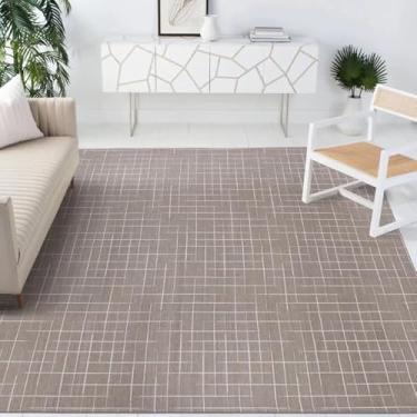 Imagem de Tapete de Sala Napoli 2,00 x 3,50 Antiderrapante Bege