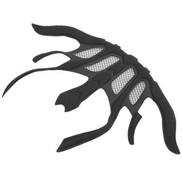 Imagem de Generic Kit de Almofadas para Capacete de Bicicleta, Acolchoamento Interno Durável e Confortável para Capacete de Motocicleta de Ciclismo, 4 X Almofadas Internas de Esponja, 2 Pacotes de Gancho e