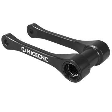 Imagem de NICECNC Boleto de elo de rebaixamento preto de 30 mm compatível com BETA Enduro RR 300 2T/ Racing 2015-2022 compatível com BETA Enduro RR 250 2T 2015-2024 RR 250 2T Racing 2019-2024 Veja o ajuste