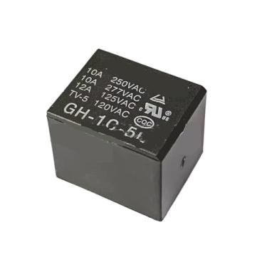 Imagem de GH-1C-5L GH-1C-12L GH-1C-24L Relay GH-1C-5L GH-1C-12L GH-1C-24L 10A5 Pin 5V 12V 24V 1Pcs(GH-1C-12L)