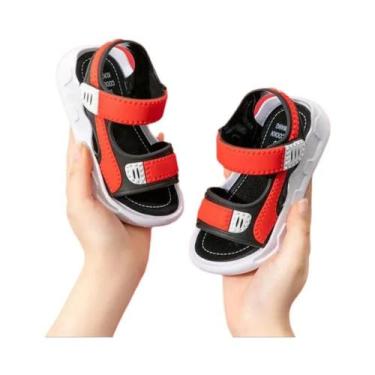 Imagem de Sandálias De Verão Para Meninos Com Solado Macio Em material sintético