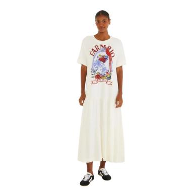 Imagem de Vestido Cropped Farm Rio Marias Drink Pintado-Feminino