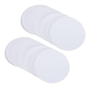 Imagem de Máquina de impressora de fotos de papel de crachá em branco fornece pintura DIY para crianças 100 unidades (Os crachás de 58MM são especialmente cortados e podem ser)