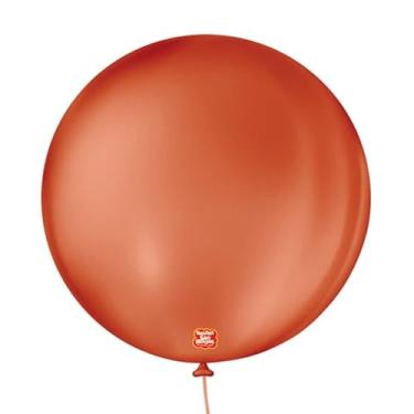 Imagem de Balões São Roque 8 Polegadas Liso Rose 50 unidades