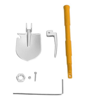 Imagem de Generic Pá de Esteira RC, pá de Ferro RC de Liga de Alumínio de Fácil Instalação Ajustável para Atualização (#4)