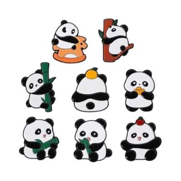 Imagem de Conjunto De Pins De Esmalte De Anime Com Capivara, Coelho De Orelhas V