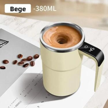 Imagem de Caneca Elétrica De Café 380ML Com Carregamento USB, À Prova d'Água IP6