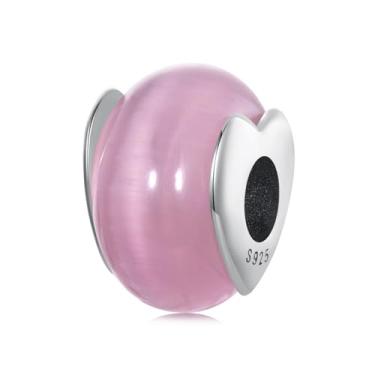 Imagem de GemKing Berloques de estrela brilhante BSC1079, Prata esterlina, Sem Pedra Preciosa