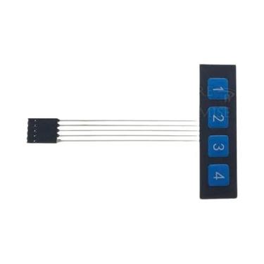 Imagem de Teclado De Membrana 4x4 Para Arduino, Kit DIY De Carro Inteligente, Ma
