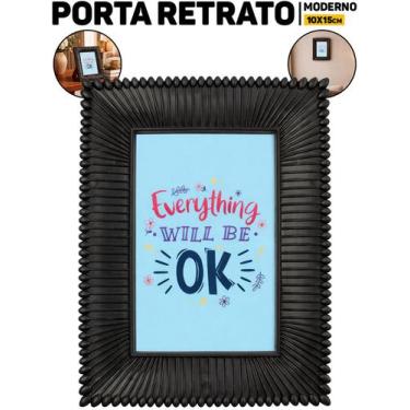 Imagem de Porta-Retrato 10x15 Em Plástico P/ Casa Escritório Quarto Presente Fot
