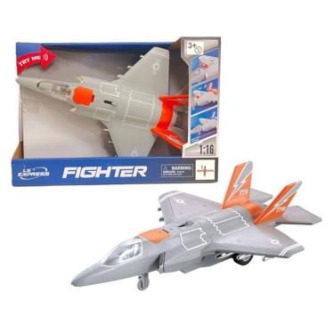 Imagem de Avião de brinquedo com Som e Luzes 1:16 - Brink Center