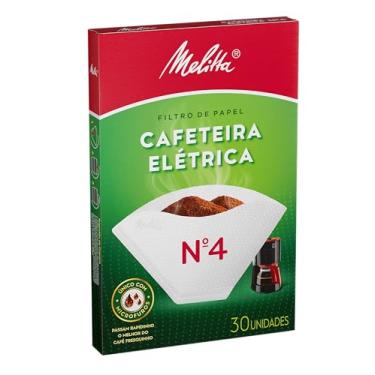 Imagem de FILTRO DE PAPEL CAFETEIRA ELÉTRICA Nº4 GRANDE C/30 - MELITTA