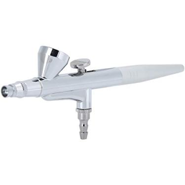 Imagem de Pistola de pulverização de aerógrafo, caneta de ar de ação única com peças de cobre e gatilho sensível, para pintura de desenho de maquiagem, pintura de estatueta