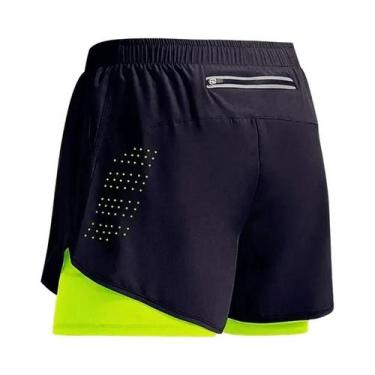 Imagem de Shorts Esportivos Masculinos 2 Em 1 De Secagem Rápida Para Corrida, Ac