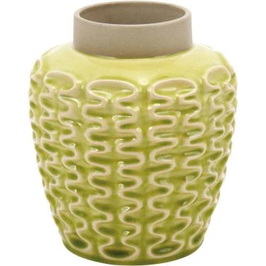 Imagem de Mangga Vaso 22X20X20Cm Cerâmica Amarelo