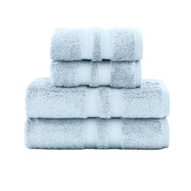 Imagem de Kit Jogo De Toalhas Buddemeyer 4 Peças Algodão Egipcio Banhão e Rosto 