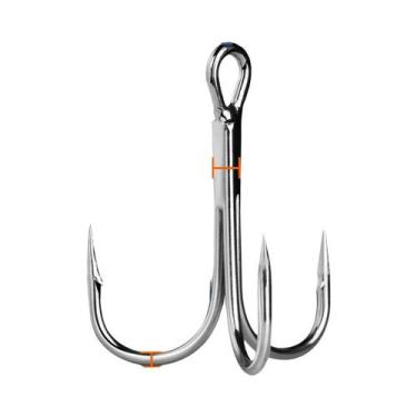 Imagem de Anzóis Triplos Afiados 25-50 Peças Para Pesca Em Água Doce E Salgada C