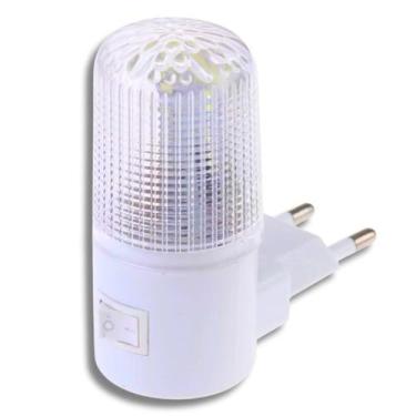 Imagem de Mini Luminária Abajur De Tomada Luz Noturna Led Bivolt - Javick, Bivol