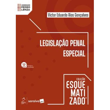 Imagem de Livro - Legislação Penal Especial - Coleção Esquematizado - 12ª Edição