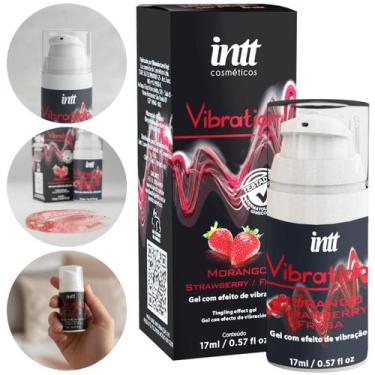 Imagem de Gel Beijável Vibration Intt Morango 17ml - Intt Cosméticos