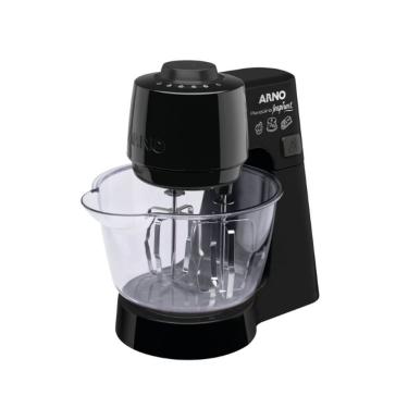 Imagem de Batedeira Arno Planetária Compacta Inspirart 500w Preta Km31 127v Preto 110v