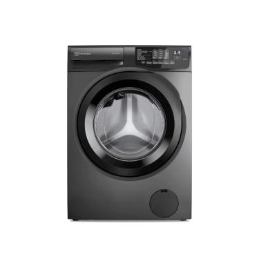 Imagem de Máquina De Lavar Frontal Electrolux 12kg Cinza ônix Inverter Com água Quente E Lavagem Inteligente (LFC12) 220V