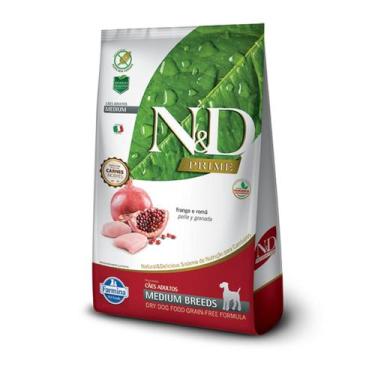 Imagem de Ração Seca ND Prime Canine FrangoRomã Adult Medium Breeds para Cães Ad
