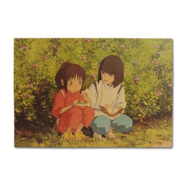 Imagem de Pôster Oginos Chihiros Anime Art 51x35,5 cm Papel 40g - yiweisai