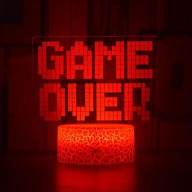 Imagem de Jogos de luz noturna com mudança de cor de LED 3D para crianças - Yiwe