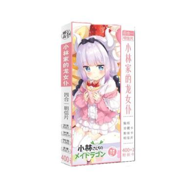 Imagem de Pacote de 30 unidades de anime de cartões postais Miss Kobayashi's Dra
