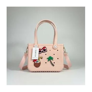 Imagem de Bolsa Premium Eva com alça Tam P - - FOVERE, Rosa nude