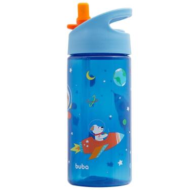 Imagem de Garrafinha Infantil Criança Resistente Buba Astronauta 380ml