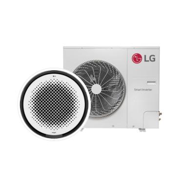 Imagem de Ar Condicionado Split Cassete Round LG 36000 BTUs Quente e Frio Inverter 220V R32 (ZTUW36GYLAA.ANWZBR1)