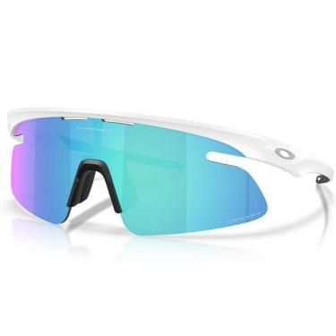 Imagem de Óculos de Sol Oakley RSLV Lite Matte White Prizm Sapphire-Masculino