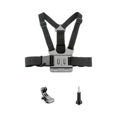 Imagem de Suporte De Peito Para Celular Com Tripé Anti-Vibração Para Gravação Em