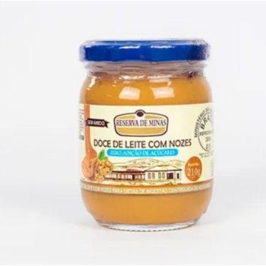 Imagem de Doce De Leite Com Nozes Zero Açúcar 210g DIRETO DA FÁBRICA PARA SUA ME