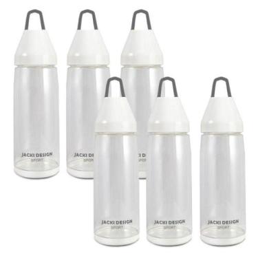 Imagem de Kit De 6 Peças Garrafa 650ml Jacki Design Branco