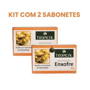 Imagem de Sabonete de Enxofre em Barra Skin Care Seca Espinhas Kits/unidade:KIT 