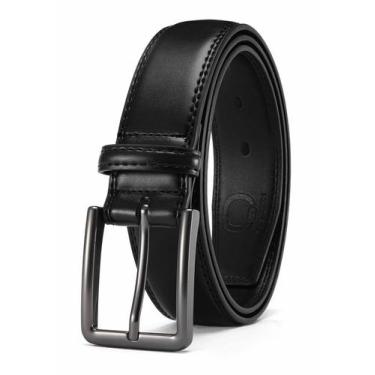 Imagem de Cinto de Couro CHAOREN 3,5 cm para Vestir e Uso Casual Masculino